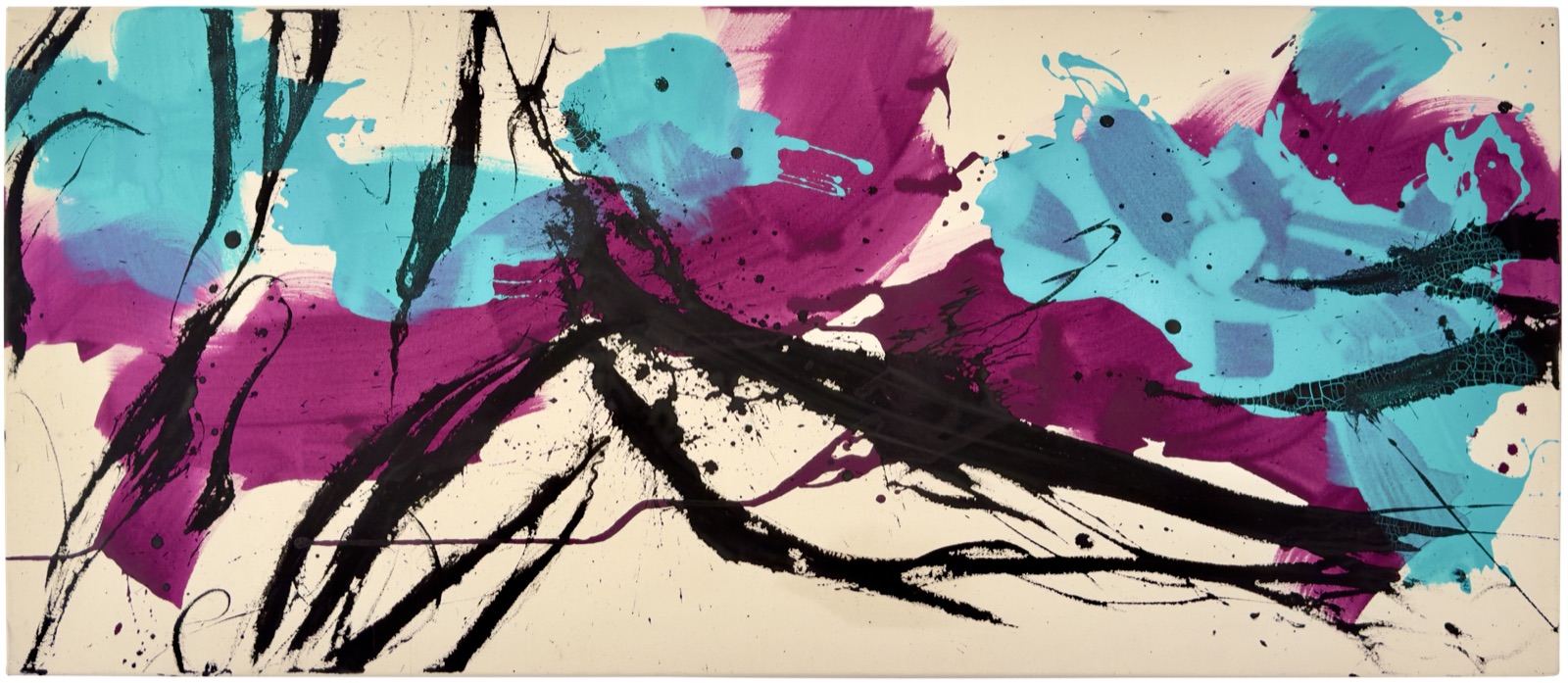 BangPainting Originalwerk Entfesselter Flug